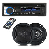 Combo Stereo Bluetooth Usb Fm + Parlantes 16 Cm 500w 