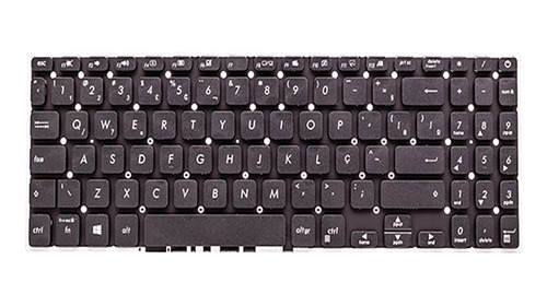 Teclado Para Notebook Asus X515j Abnt2