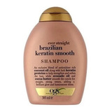 Ogx Shampoo Cabello Dama Mujer Brazilian Keratina 385ml