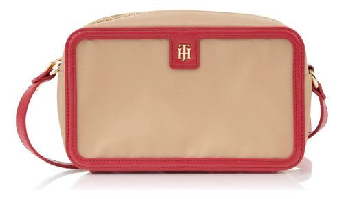 Bandolera Tommy Hilfiger Square Julia, Tanino