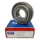 Ruleman Rodamiento 6203 Zz Skf Motor Hormigonera Lavarropas