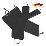 Funda De Asiento Para Mascota Impermeable Negro ( Tamaño Xl)