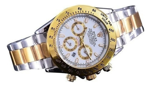 Relógio Rolex Daytona Dourado Base Eta 2840 Vidro Safira+cx