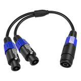 Cable Divisor Xmsjsiy Speakon Macho A 2 Hembras B...