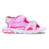 Sandalias Pepa Pig Con Luces Led Al Pisar Nena Footy Chicos