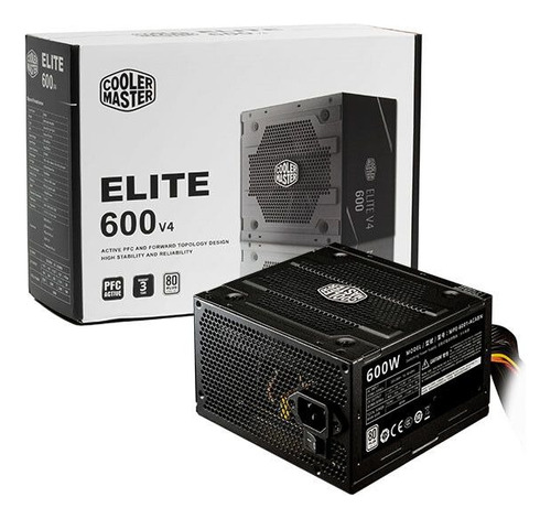 Fuente Cooler Master Elite V4 600w 80 Plus White Noaweb