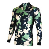 Camisa De Pesca Camuflada Selva Nortrek Proteção Uv50+