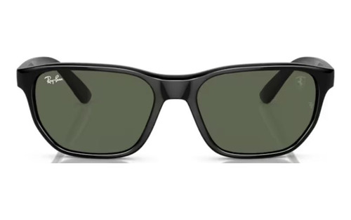 Óculos De Sol Preto Ray-ban Scuderia Ferrari Collection Rb4