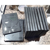 Cajas Plasticas Dvd , 9 + 2 Finitas (una Doble) Usadas!