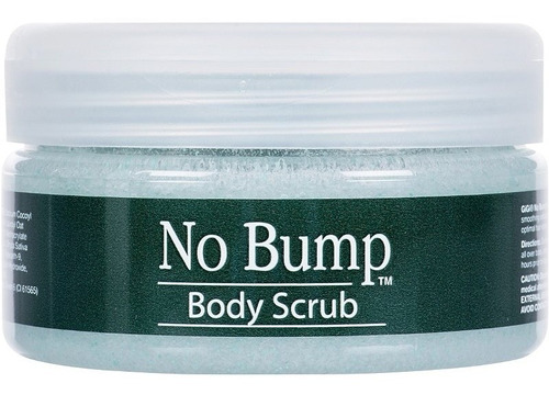 Exfoliante Suavizante De La Piel Gigi No Bump Body Scrub