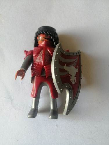 Playmobil Figura Original Juguete Medieval Escudo Toro