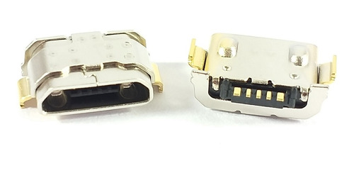 2 Conector De Carga Dock Usb Compatível Com LG K9 X210