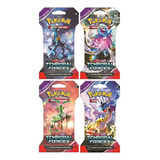 Pokemon Tcg Temporal Forces Sleeved Booster X 4 Sobres