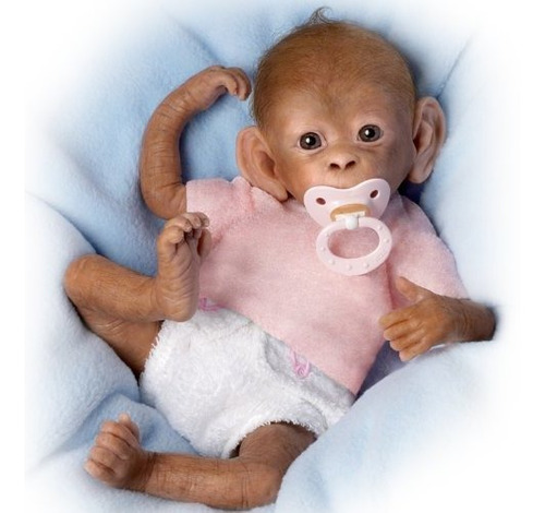 Coco So Truly Real Realista, Realista Baby Doll Baby Monkey 