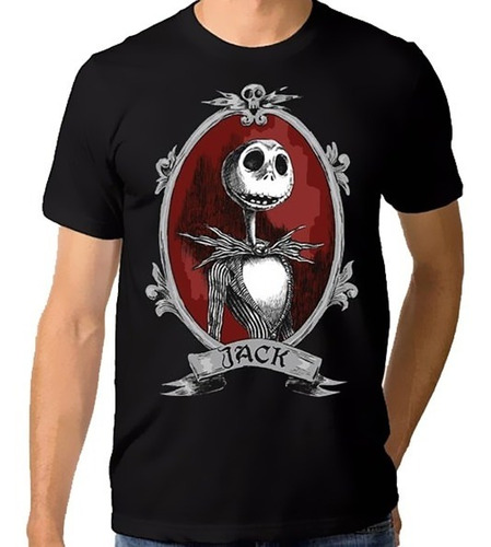 Playera Camiseta  Halloween Jack Skellington Retrat + Regalo