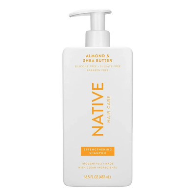 Native Shampoo Sin Sulfato Y Parabenos - Vegano - Fortalecedor - Manteca de Almendras y Karité 487ml | MercadoLibre