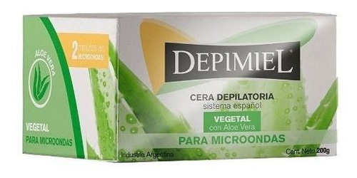 Cera Depilatoria Para Microondas Vegetal Profesional X200