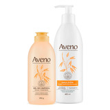 Aveno Set Cuidado Corporal Gel 250gr + Emulsion 400ml