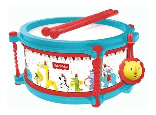 Tambor En Estuche Instrumento Infantil Fisher Price (2726)