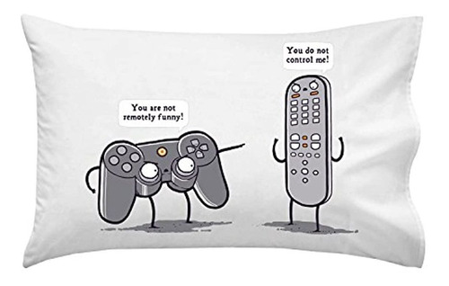 ''control'' Divertida Funda Para Almohada De Controlador