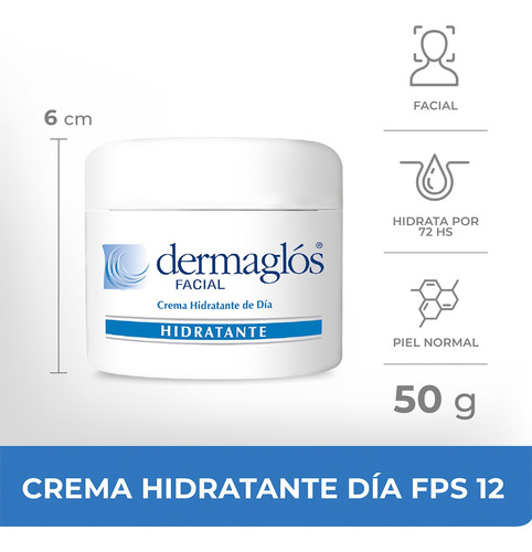 Dermaglós Crema Hidratante De Día Piel Normal 50gr