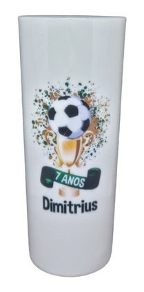 Kit 80 Copos Long Drink Personalizado Futebol