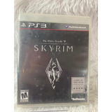 Jogo Skyrim Ps3 Usado