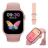 Smartwatch Hw68 Mini Series 8 Com 2 Pulseiras