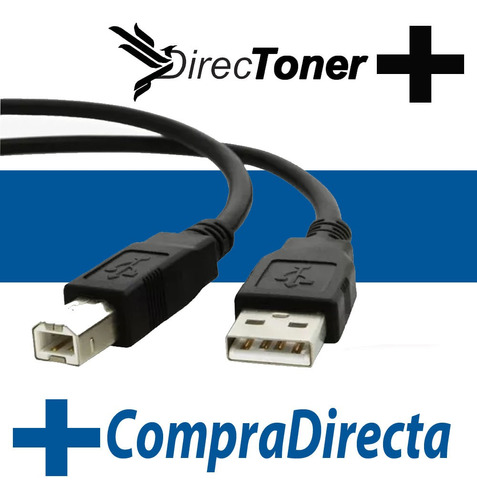 Cable Usb Para  Impresora Multi Epson Hp Brother Samsung 