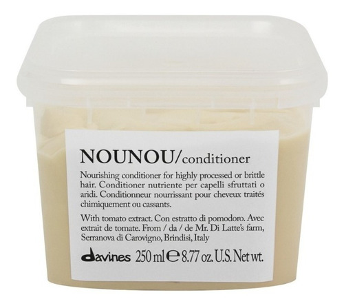 Acondicinador Davines Nounou 250ml Cabello Maltratado