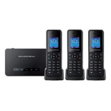 Base Telefono Grandstream Dp750 + 3 Handy Dp720