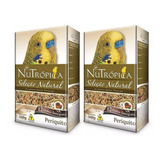 Kit 2 Unidades Nutrópica Ração Sel.natural Periquito 300g