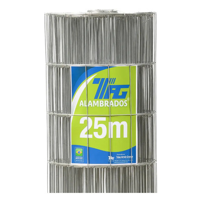 Tela Cerca Soldada Tag Malha 6,5x15cm Fio 2,30mm- Rl 25x1,2m | MercadoLivre