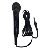 Microfono Karaoke Pc Netmak Mc7 Cable 2mts Multiuso Dinamico