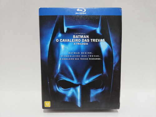 Bluray Box Batman O Cavaleiro Das Trevas A Trilogia Original