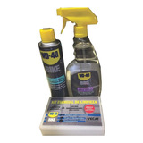 Kit Limpieza Liquido Multiuso + Espuma + Esponja Wd-40 Bike