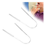 Limpieza Eficaz Lengua Acero Inoxidable Desinfectador Kit X2