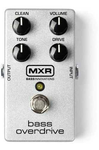 Pedal P/ Baixo Dunlop Mxr Bass Overdrive M89 8861