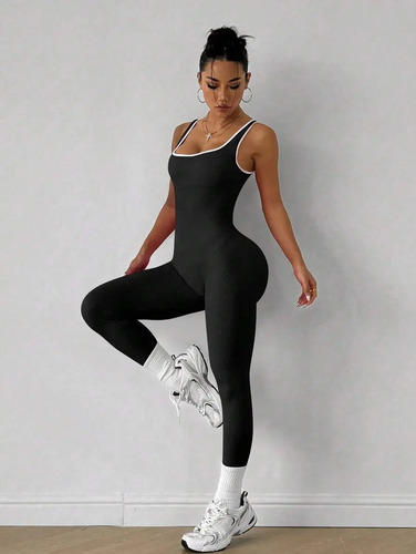 Mono Deportivo Sin Manga Urbansport Mujer Largo Jumpsuit | Meses sin interés