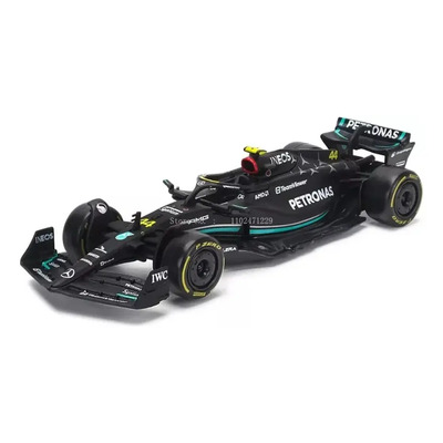 Bburago Mercedes F1 W14 E Performance #44 Petronas Amg Negro | Envío gratis