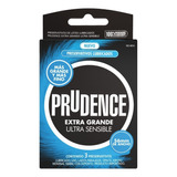 Preservativo Prudence Extragrande Ultrasensible 1 Caja 3 Und