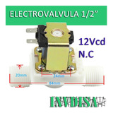  Válvula Solenoide Electroválvula Agua 1/2 12v Pic Arduino