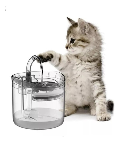 Fuente De Agua Para Mascotas Gatos Silencioso Fuente Automat