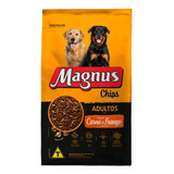 Ração Magnus Chips Cães Adultos Carne E Frango 20kg