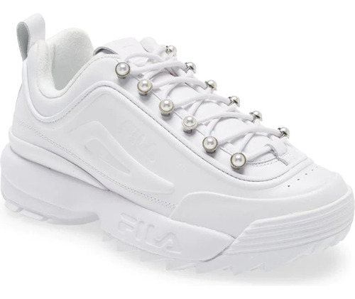 Tenis Fila Para Dama Disruptor Zero Pearl 5xm01516-100