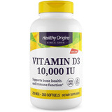 Healthy Origins Vitamina D3 Huesos Y Corazon Sano
