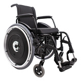 Cadeira De Rodas Ortobras Avd Alum-pés Fixos-pronta Entrega