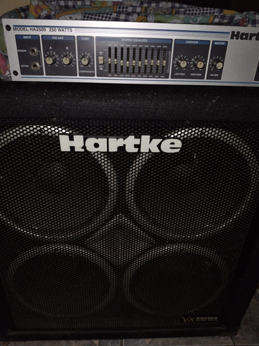 Cabezal De Bajo Hartke System Ha2500 250 Watts+cajavx410 