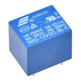 Rele Miniatura Alta Potencia Srd-12vdc-sl-c Arduino Relay