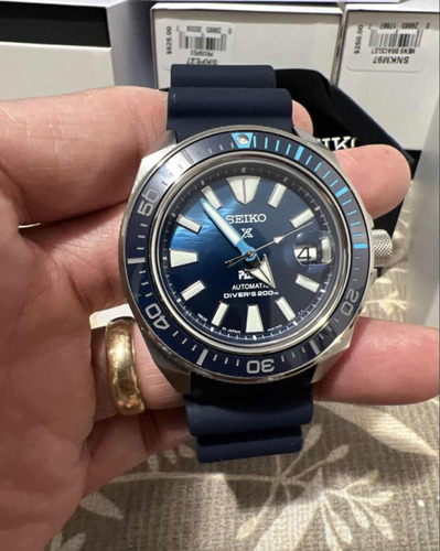 Relógio Seiko Prospex Padi King Samurai Srpj93j Automático